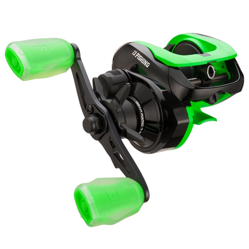 13 Fishing Modus Radioactive Pickle Baitcast Reel – 7.3:1 RH