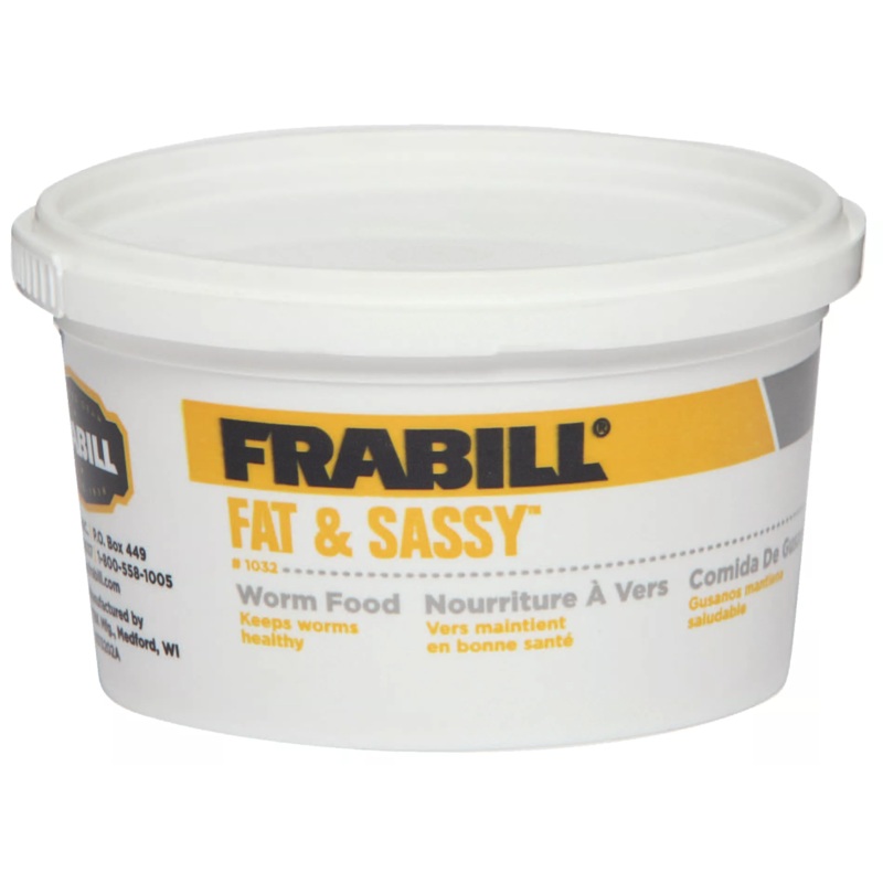 Frabill Fat and Sassy Worm Food