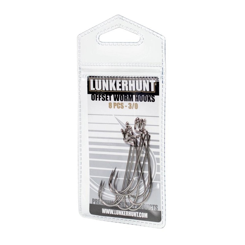 OFFSET WORM HOOK|3/0|4/0