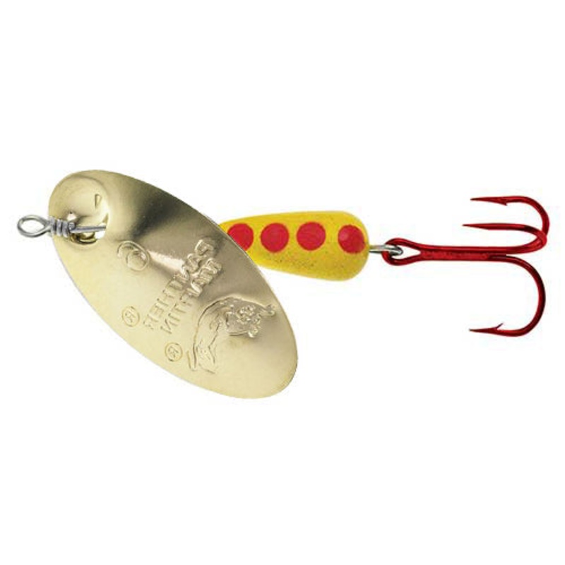 Panther Martin – GOLD PMR GYR – Size 2 – Red Treble Hook