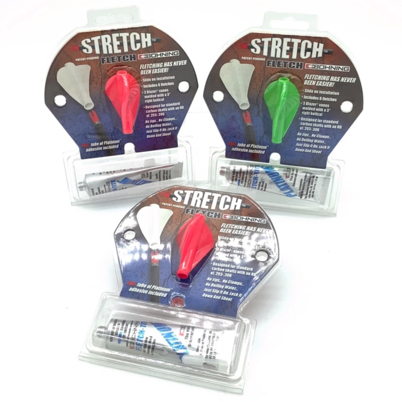 Bohning Stretch Fletch|Pink|Orange|Yellow