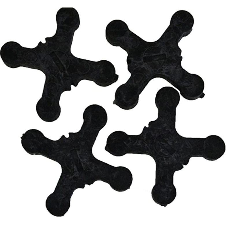 Bowjax 1040 Slip Jax Silencer-Pack of 4 (Black)