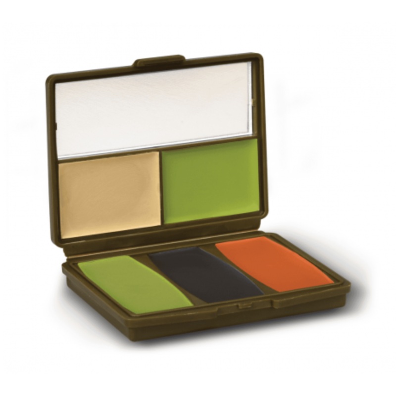 Camo-Compac 5 Color Military Woodland Makeup Kit