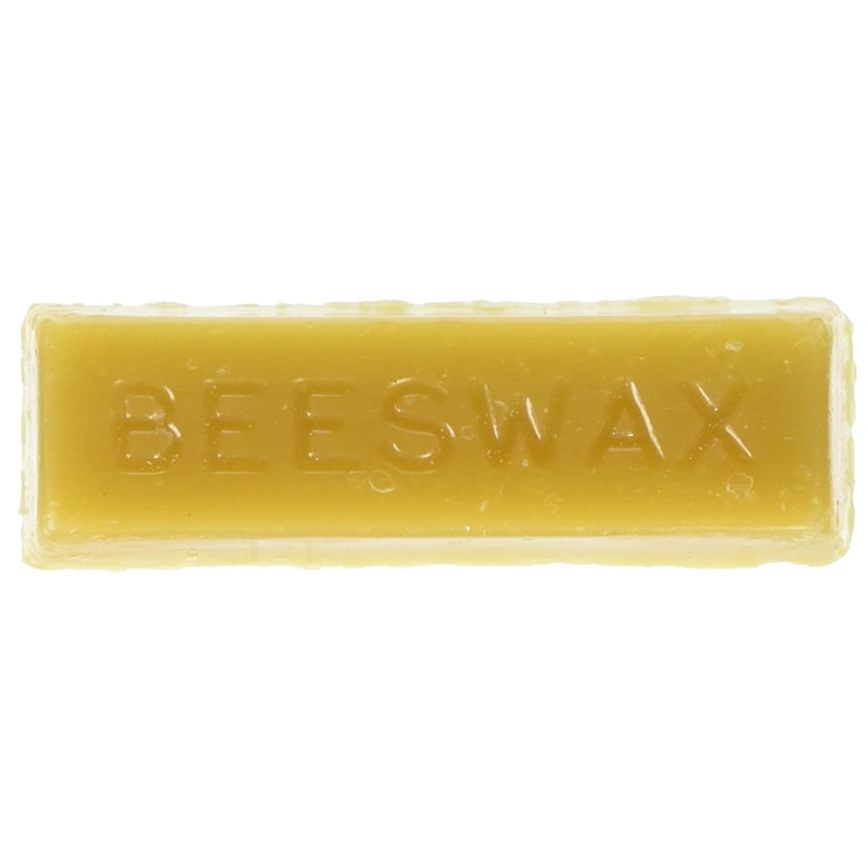 Pure Yellow Beeswax Block – 1oz