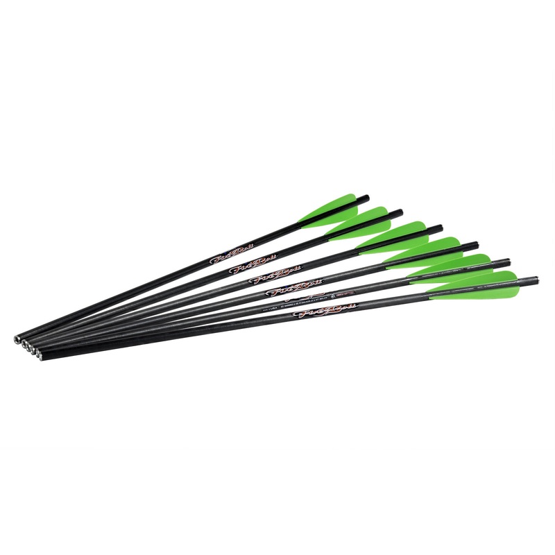 EXCALIBUR FIREBOLT 20 CARBON ARROWS  6 PACK