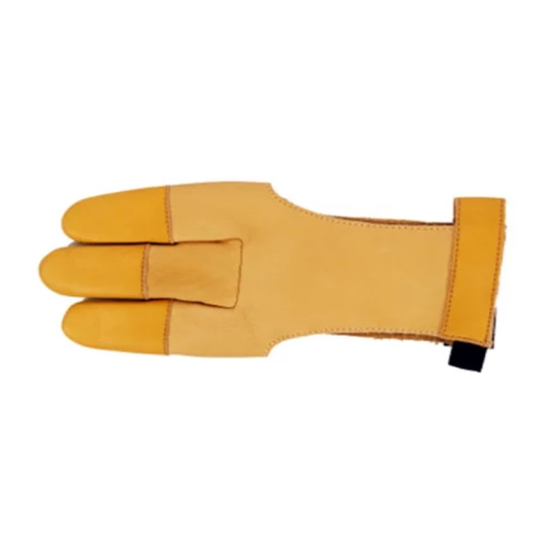 Genuine Leather 3 finger Archery Glove