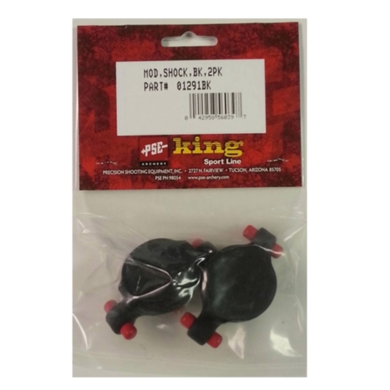 PSE SHOCK MODZ Red Color Rubber Limb Vibration Dampener 01291BK