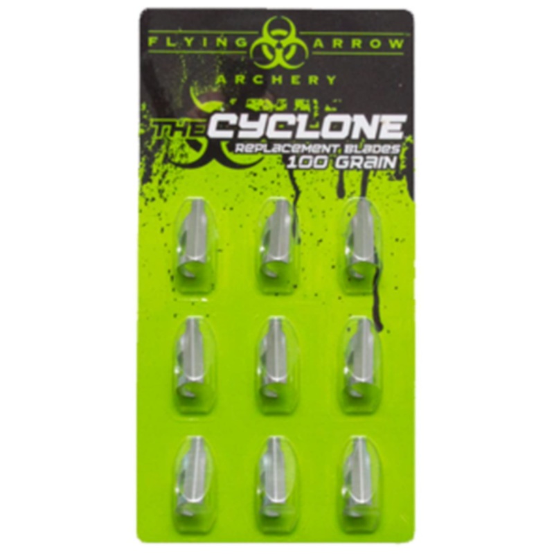 The Cyclone Broadhead 100 Grain Replacement Blades
