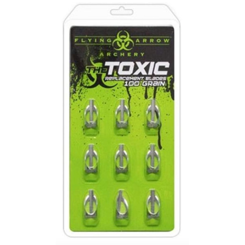 Toxic Broadhead 100 Grain Replacement Blades