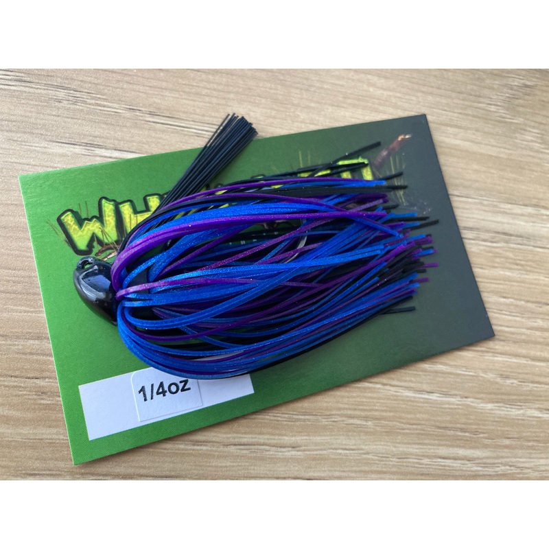 1/4oz WHACKED BRUSH HEAD JIG ~ BRUISER