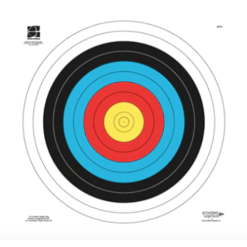 10 ring World Archery Target|60cm|80cm|122cm
