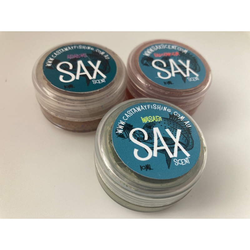 10ml SAX SCENT Tub|Wasabi|Bloodworm|Abalone