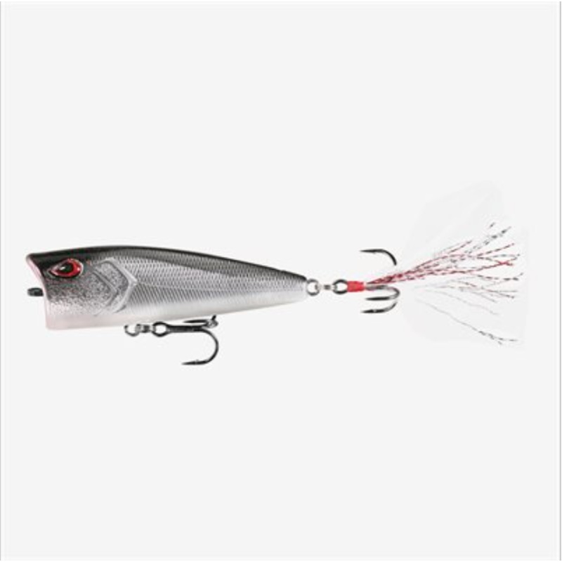13 Fishing POPPY MCPOP FACE 75MM (FEATHER TREBLE) Popper