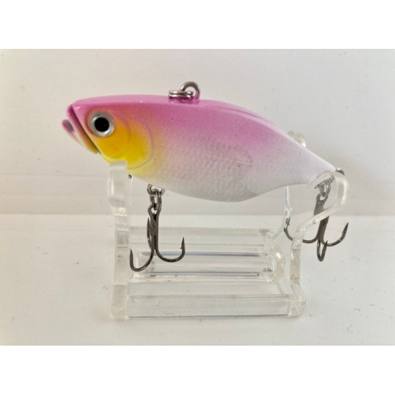 6.5cm / 12g NEXTGEN Assassin Hard Vibe Lure – WHITE / PINK