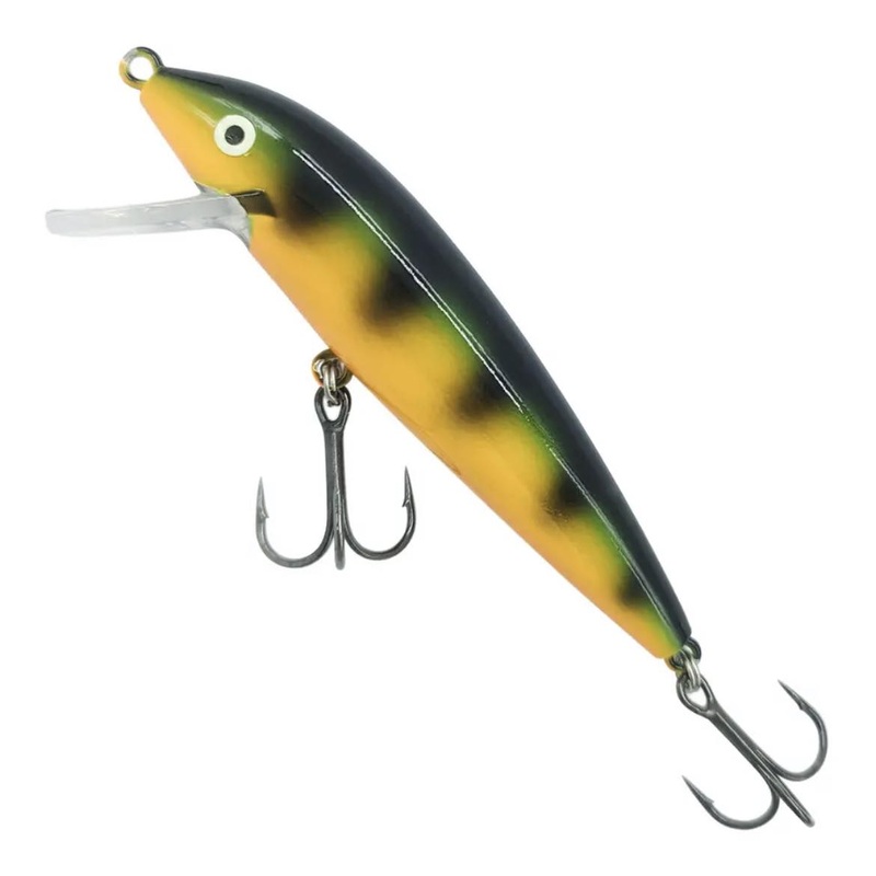 85mm Bassking Trout Minnow – Perch