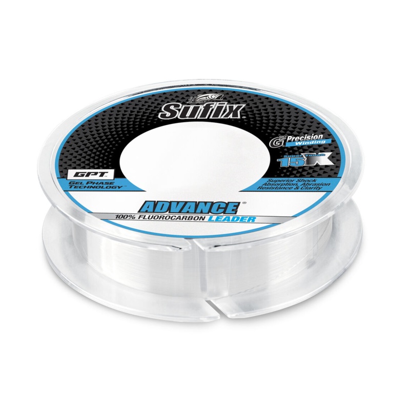 Sufix Advance Fluorocarbon Clear Leader – 25yds