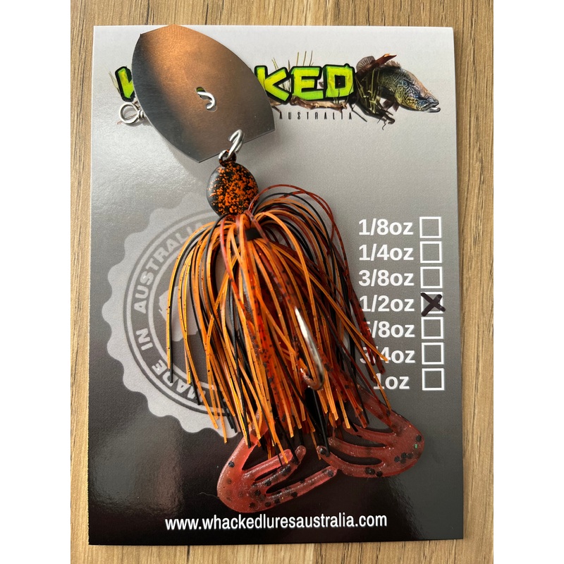 1/2oz Toad CHATTERBAIT ~ RUSTIC ORANGE