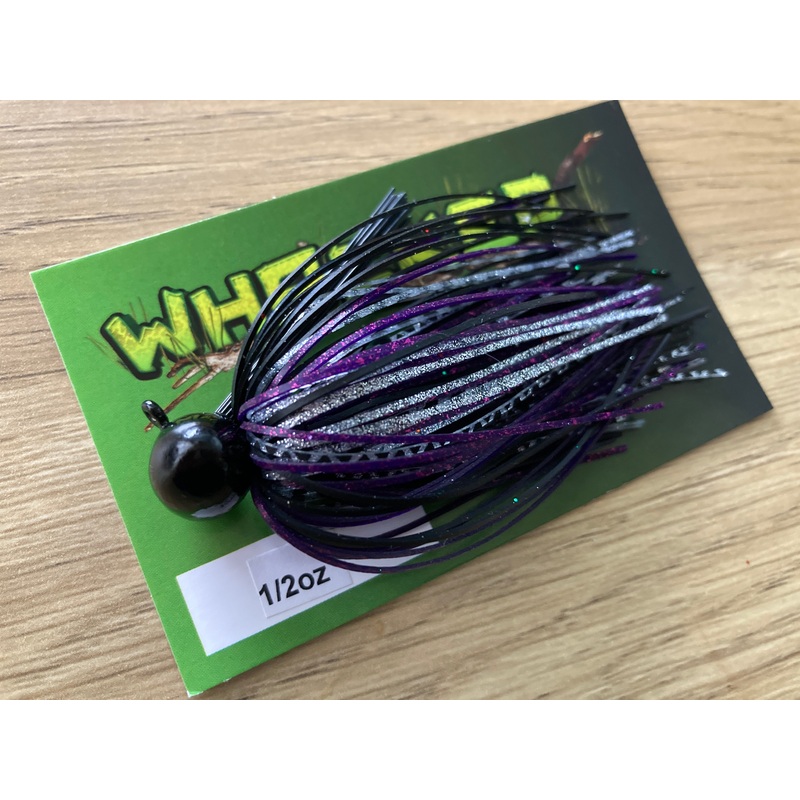 1/2oz WHACKED FOOTBALL JIG ~ PHANTOM PURPLE