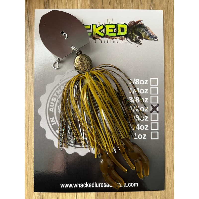 1/2oz Yabby CHATTERBAIT ~ BATTLE TOAD