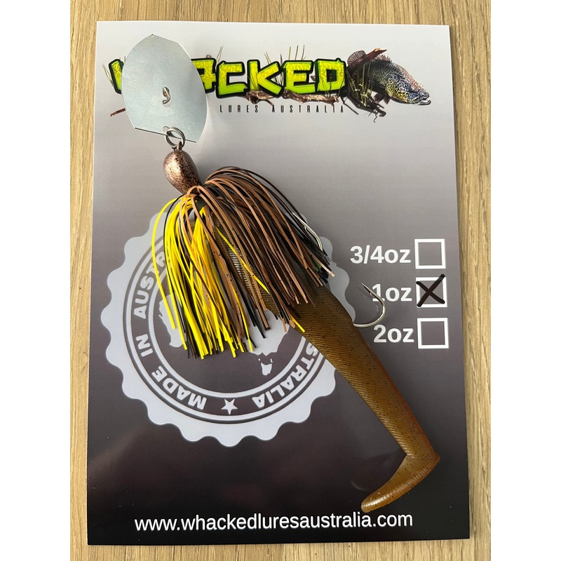 1oz CHATTERBAIT ~ EURO CARP ~ 5 Paddle Tail Trailer + Stinger