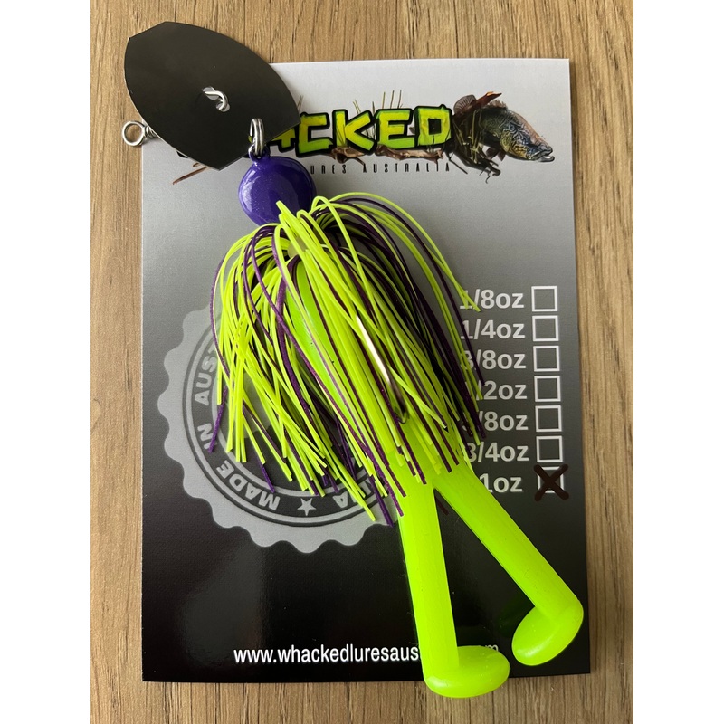 1oz Kicka Frog Chatterbait ~ BAHAMA
