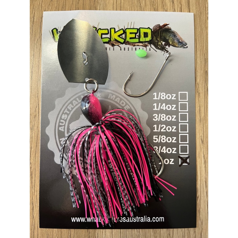 1oz ‘Rig your own Trailer’ Chatterbait Kit – SEXY WITCH