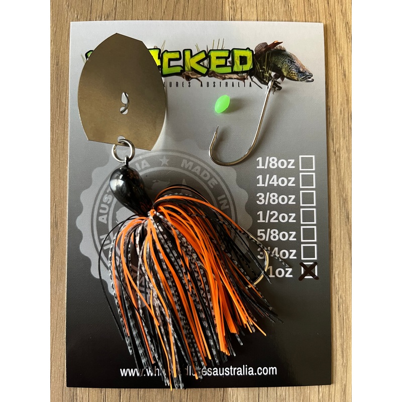 1oz ‘Rig your own Trailer’ Chatterbait Kit – VOLCANO