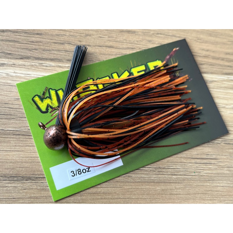 3/8oz WHACKED FOOTBALL JIG – RUSTIC ORANGE