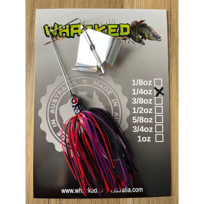 1/4oz ‘Bass Basher’ Buzzbait ~ EVIL PURPLE