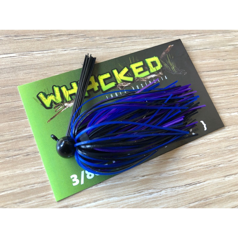 1/4oz WHACKED FOOTBALL JIG – BRUISER