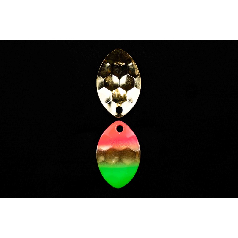 #3.5 Cascade Gold Mex Flag Spinner Blade (single blade)