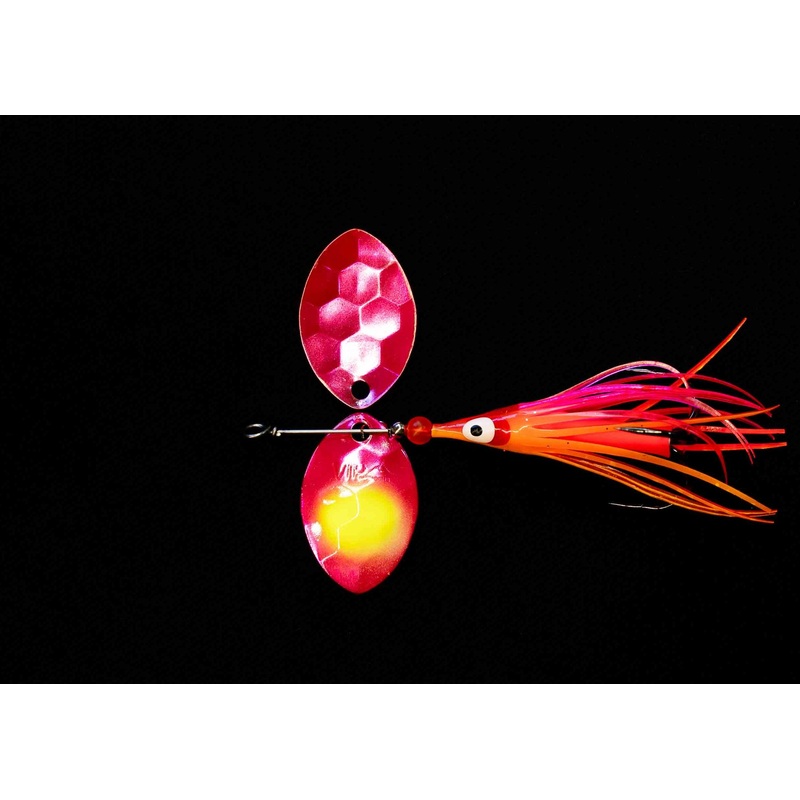 3.5 Cascade September Sky Salmon Spinner  (Single Spinner)