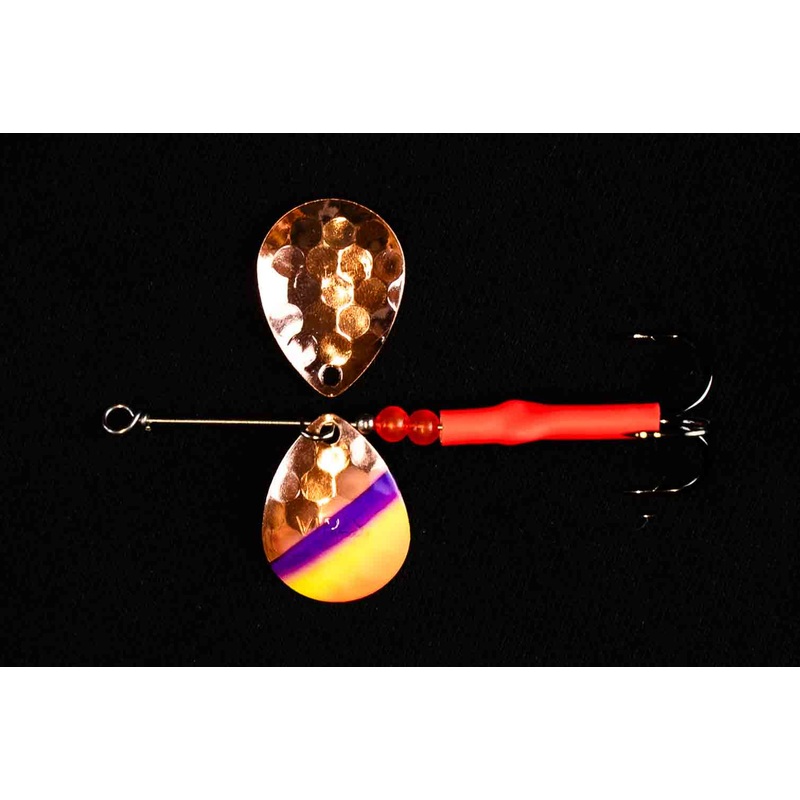 #3.5 Colorado Drano Destroyer Salmon Spinner (Single Spinner)