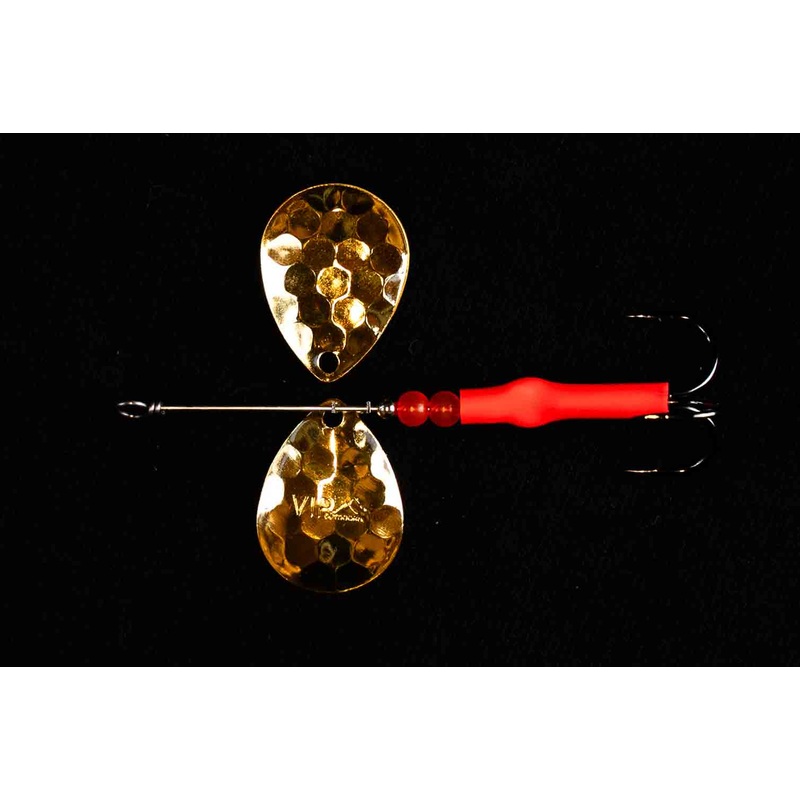 #3.5 Colorado Gold Salmon Spinner (Single Spinner)