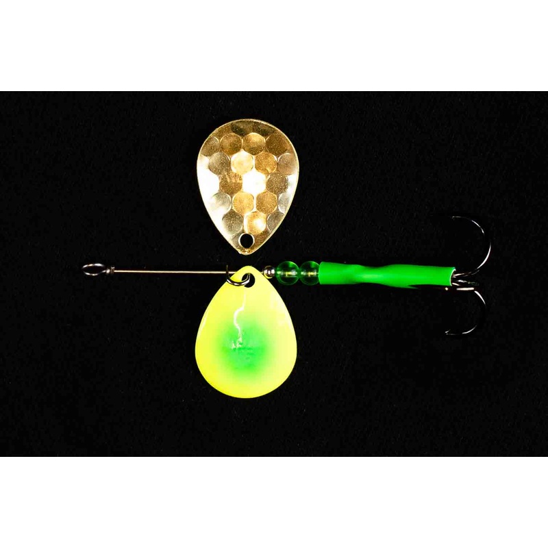 #3.5 Colorado Light Bulb  Salmon Spinner (Single spinner)