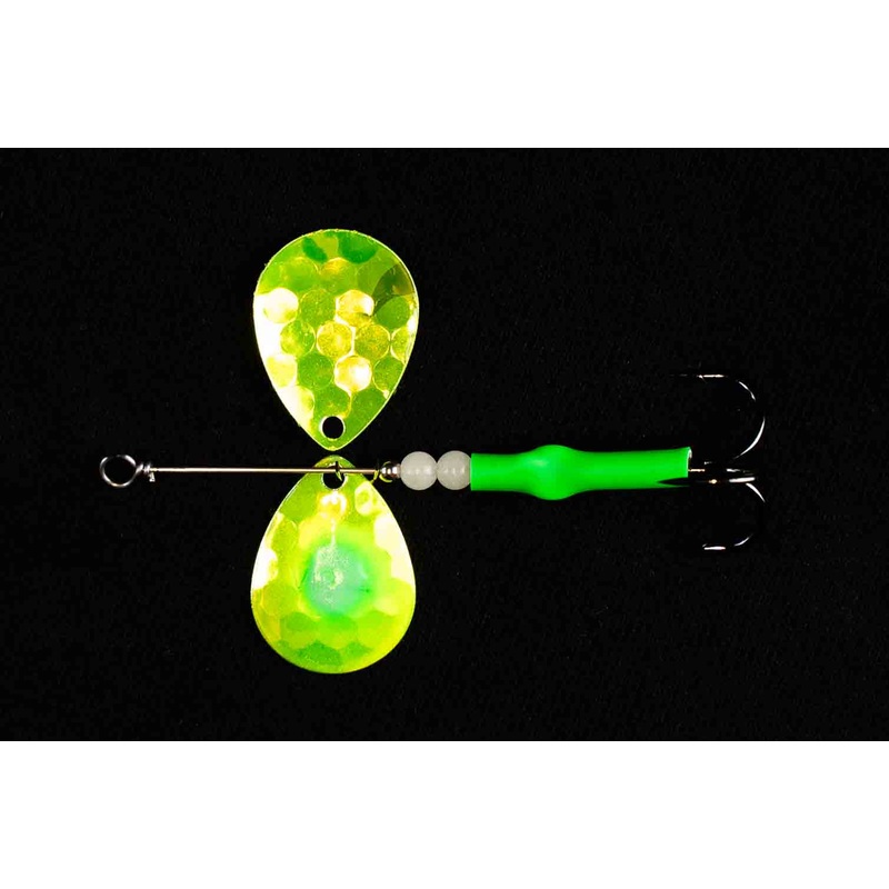 #3.5 Colorado Lucky Charm Salmon Spinner (Single Spinner)