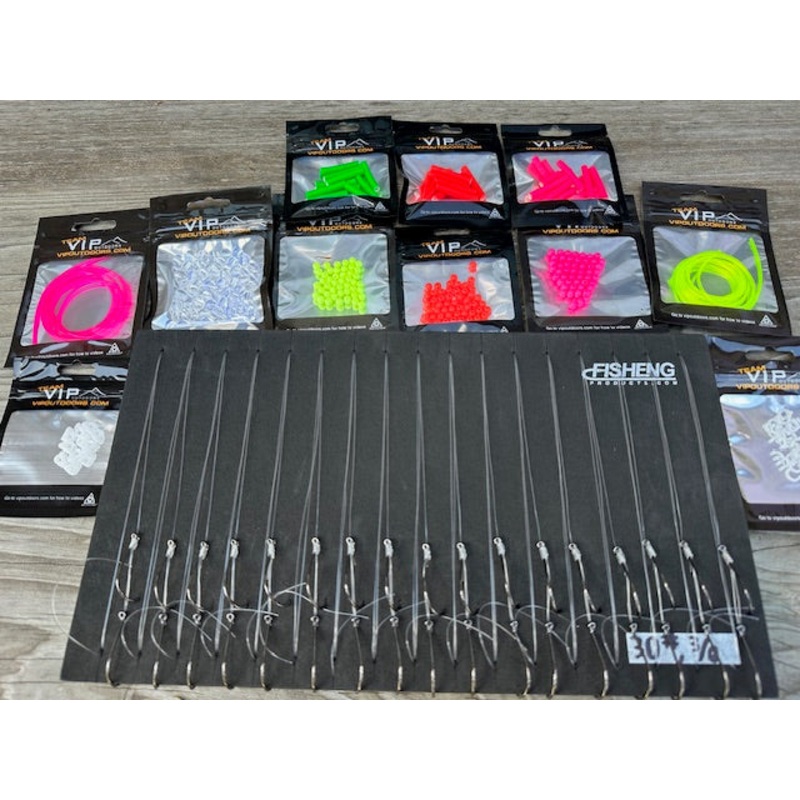 3/0, #30 Salmon Spinner Leader/Hard Bait Leaders (Combo Pack)