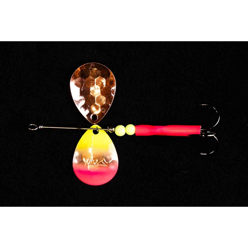 #3.5 Colorado Copper RAZ Lemonade Salmon Spinner (Single Spinner)