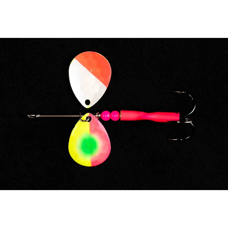 #3.5 Colorado Crazy Monkey Salmon Spinner (Single Spinner)