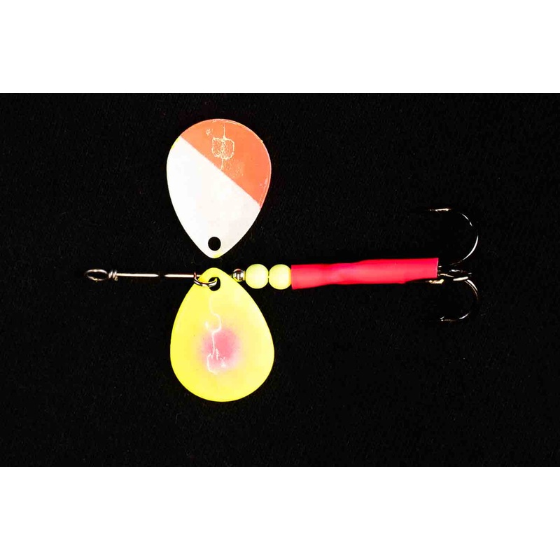 3.5 Colorado Happy Clown Salmon Spinner (Single Spinner)