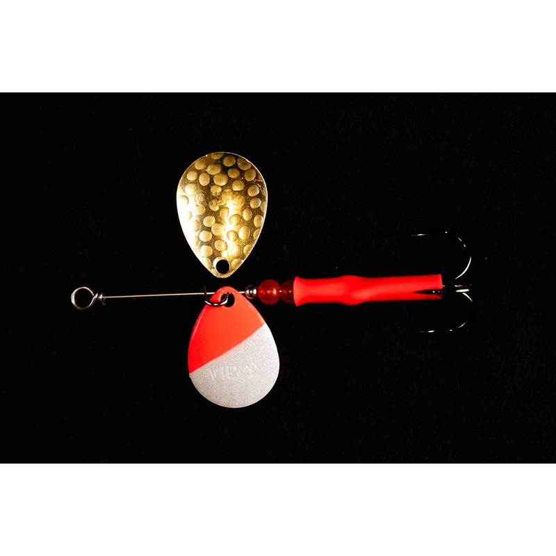 #3 Colorado Coast Guard Salmon Spinner (Single Spinner)