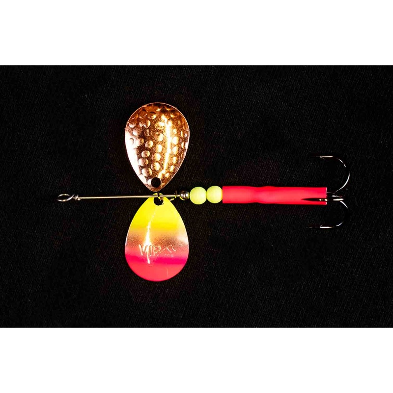 #3 Colorado Copper RAZ Lemonade Salmon Spinner (Single Spinner)