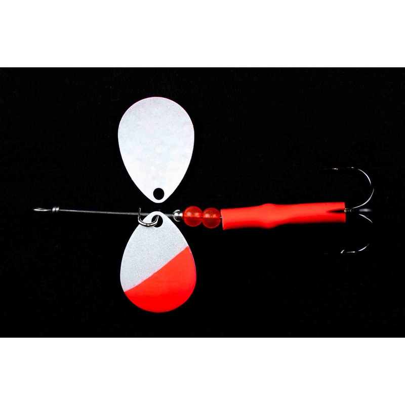 #3 Colorado White Back Coast Guard Salmon Spinner (Single Spinner)