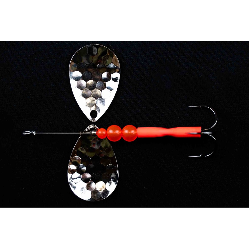 #4.5 Bear Valley Nickel Salmon Spinner (Single spinner)