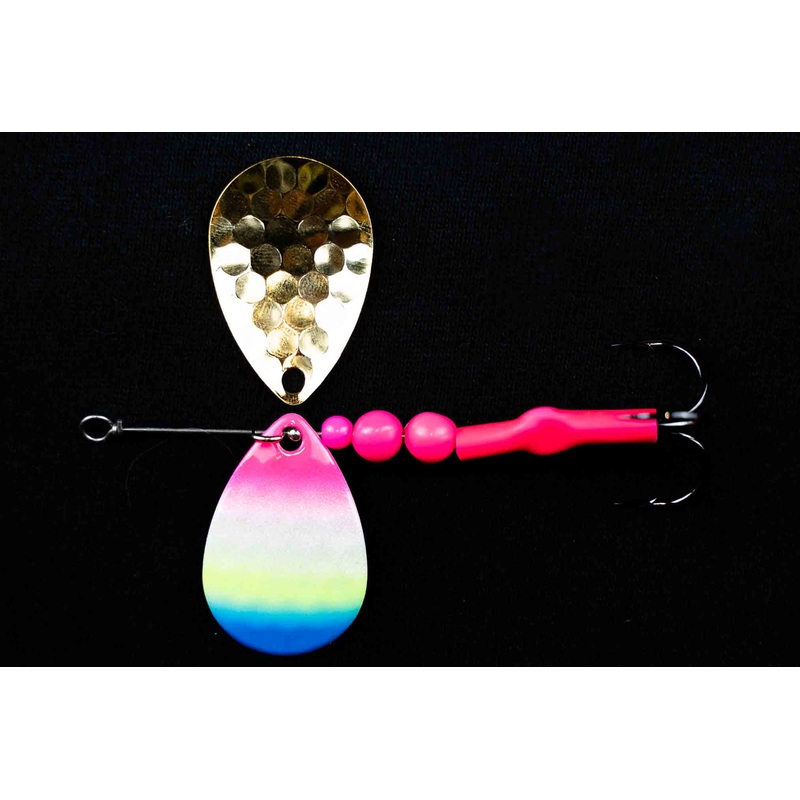 #4.5 Bear Valley Summer BTR Salmon Spinner (single spinner)