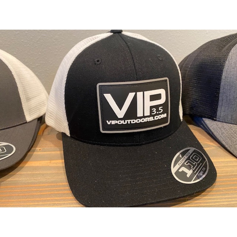 VIP Black/White (Snap Back and Flex Fit) /White VIP 3.5 Patch