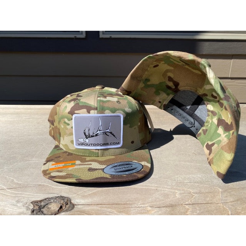 VIP Elk Hunter Hat, Camo Snap Back