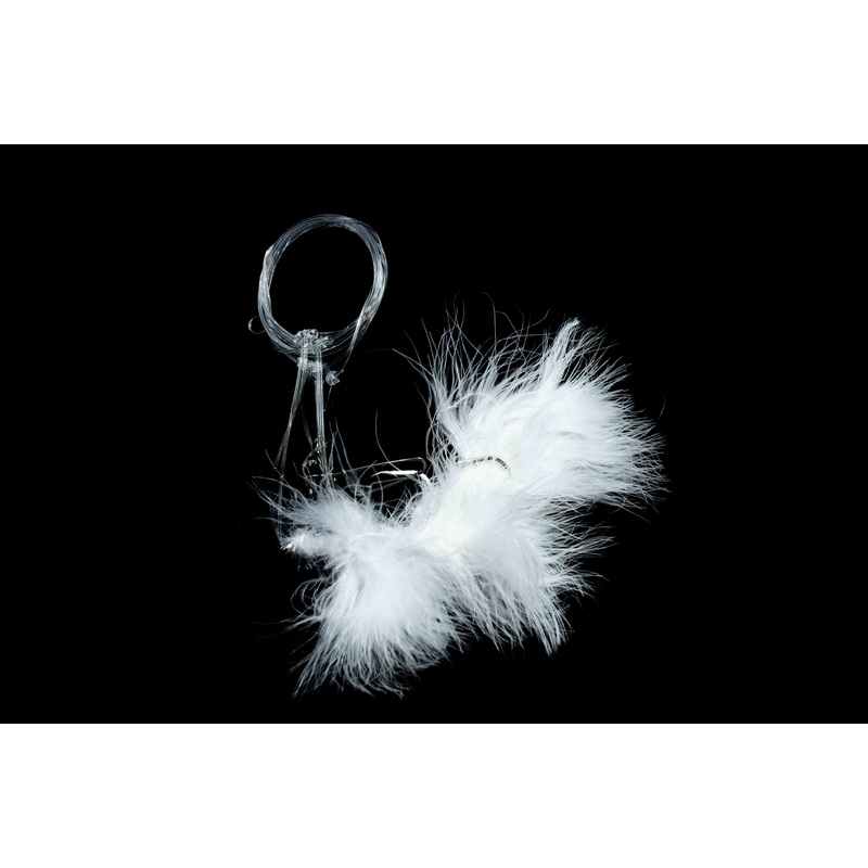 VIP Triple Hook Shrimp Flies White/White (80lb)
