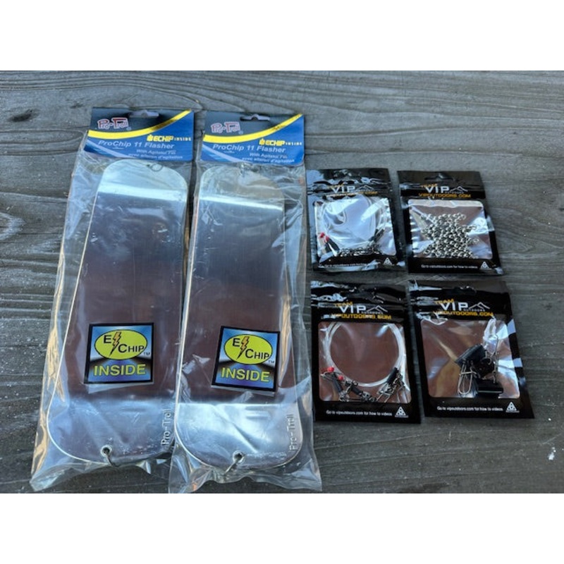 18 VIP,  Pro Troll CHROME, TERMINAL TACKLE PACKAGE