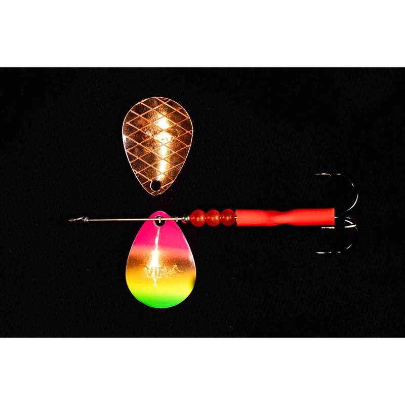 #3.5 BV Deep Cup Copper Coastal GTR Salmon Spinner (Single Spinner)